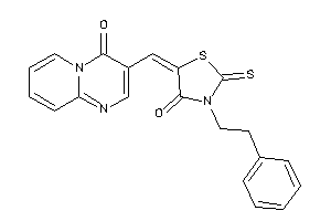 5-[(4-ketopyrido[1,2-a]pyrimidin-3-yl)methylene]-3-phenethyl-2-thioxo-thiazolidin-4-one