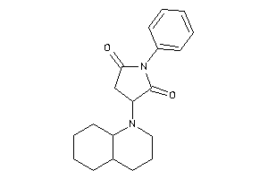 3-(3,4,4a,5,6,7,8,8a-octahydro-2H-quinolin-1-yl)-1-phenyl-pyrrolidine-2,5-quinone