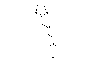 2-piperidinoethyl(4H-1,2,4-triazol-3-ylmethyl)amine