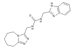 1-(1H-benzimidazol-2-ylmethyl)-3-(6,7,8,9-tetrahydro-5H-[1,2,4]triazolo[4,3-a]azepin-3-ylmethyl)urea