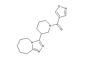 Isoxazol-4-yl-[3-(6,7,8,9-tetrahydro-5H-[1,2,4]triazolo[4,3-a]azepin-3-yl)piperidino]methanone