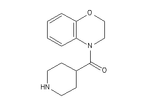 2,3-dihydro-1,4-benzoxazin-4-yl(4-piperidyl)methanone