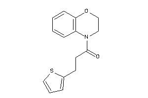 1-(2,3-dihydro-1,4-benzoxazin-4-yl)-3-(2-thienyl)propan-1-one