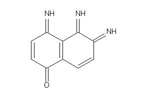 Image of 4,5,6-triiminonaphthalen-1-one