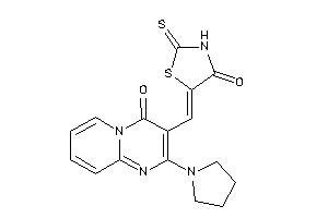 5-[(4-keto-2-pyrrolidino-pyrido[1,2-a]pyrimidin-3-yl)methylene]-2-thioxo-thiazolidin-4-one