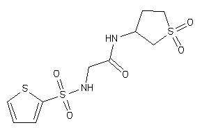 N-(1,1-diketothiolan-3-yl)-2-(2-thienylsulfonylamino)acetamide