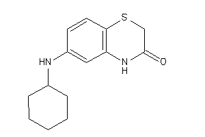 6-(cyclohexylamino)-4H-1,4-benzothiazin-3-one