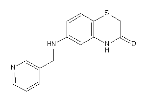 6-(3-pyridylmethylamino)-4H-1,4-benzothiazin-3-one