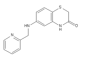 6-(2-pyridylmethylamino)-4H-1,4-benzothiazin-3-one