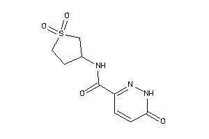 Image of N-(1,1-diketothiolan-3-yl)-6-keto-1H-pyridazine-3-carboxamide