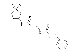 3-(benzylcarbamoylamino)-N-(1,1-diketothiolan-3-yl)propionamide