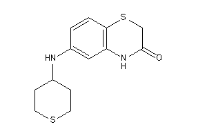 6-(tetrahydrothiopyran-4-ylamino)-4H-1,4-benzothiazin-3-one