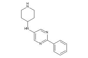 (2-phenylpyrimidin-5-yl)-(4-piperidyl)amine