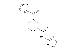 1-(2-thenoyl)-N-(2-thiazolin-2-yl)nipecotamide