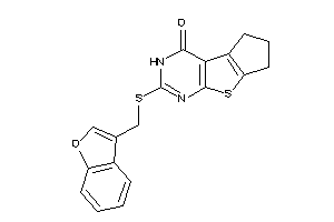 (benzofuran-3-ylmethylthio)BLAHone