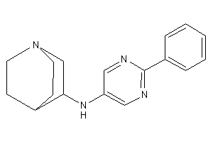 (2-phenylpyrimidin-5-yl)-quinuclidin-3-yl-amine