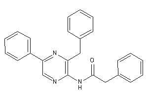 N-(3-benzyl-5-phenyl-pyrazin-2-yl)-2-phenyl-acetamide