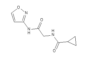 N-[2-(isoxazol-3-ylamino)-2-keto-ethyl]cyclopropanecarboxamide