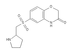 6-(pyrrolidin-2-ylmethylsulfonyl)-4H-1,4-benzoxazin-3-one