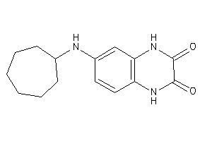 6-(cycloheptylamino)-1,4-dihydroquinoxaline-2,3-quinone