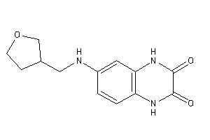 Image of 6-(tetrahydrofuran-3-ylmethylamino)-1,4-dihydroquinoxaline-2,3-quinone