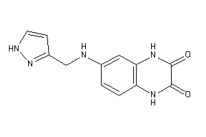 Image of 6-(1H-pyrazol-3-ylmethylamino)-1,4-dihydroquinoxaline-2,3-quinone