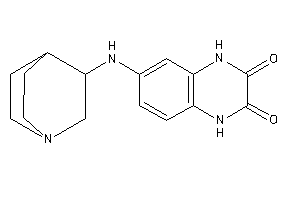 6-(quinuclidin-3-ylamino)-1,4-dihydroquinoxaline-2,3-quinone