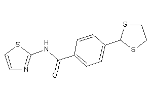 4-(1,3-dithiolan-2-yl)-N-thiazol-2-yl-benzamide