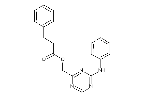 3-phenylpropionic Acid (4-anilino-s-triazin-2-yl)methyl Ester