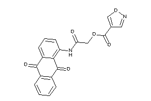 Isoxazole-4-carboxylic Acid [2-[(9,10-diketo-1-anthryl)amino]-2-keto-ethyl] Ester
