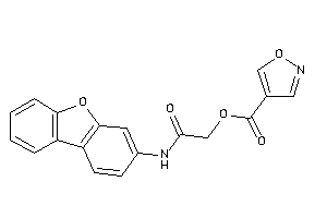 Isoxazole-4-carboxylic Acid [2-(dibenzofuran-3-ylamino)-2-keto-ethyl] Ester