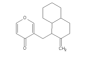 3-[(2-methylenedecalin-1-yl)methyl]pyran-4-one