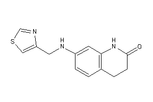 7-(thiazol-4-ylmethylamino)-3,4-dihydrocarbostyril