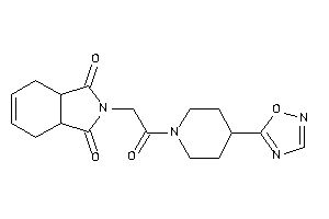 2-[2-keto-2-[4-(1,2,4-oxadiazol-5-yl)piperidino]ethyl]-3a,4,7,7a-tetrahydroisoindole-1,3-quinone