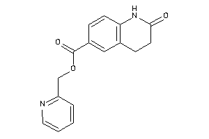 2-keto-3,4-dihydro-1H-quinoline-6-carboxylic Acid 2-pyridylmethyl Ester