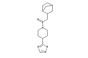 2-(2-norbornyl)-1-[4-(1,2,4-oxadiazol-5-yl)piperidino]ethanone