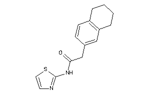 2-tetralin-6-yl-N-thiazol-2-yl-acetamide