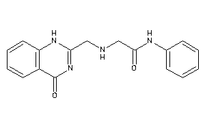 Image of 2-[(4-keto-1H-quinazolin-2-yl)methylamino]-N-phenyl-acetamide