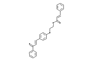 3-phenylacrylic Acid 2-[4-(3-keto-3-phenyl-prop-1-enyl)phenoxy]ethyl Ester