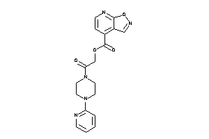 Isoxazolo[5,4-b]pyridine-4-carboxylic Acid [2-keto-2-[4-(2-pyridyl)piperazino]ethyl] Ester