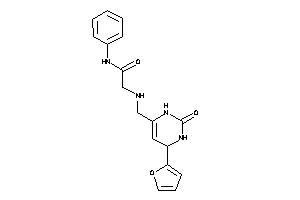 2-[[4-(2-furyl)-2-keto-3,4-dihydro-1H-pyrimidin-6-yl]methylamino]-N-phenyl-acetamide