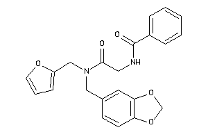 Image of N-[2-[2-furfuryl(piperonyl)amino]-2-keto-ethyl]benzamide