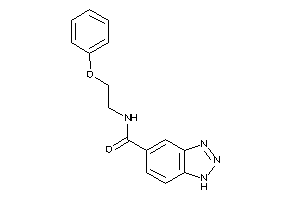 N-(2-phenoxyethyl)-1H-benzotriazole-5-carboxamide