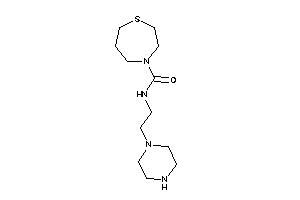 N-(2-piperazinoethyl)-1,4-thiazepane-4-carboxamide