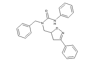 Image of 1-benzyl-3-phenyl-1-[(3-phenyl-2-isoxazolin-5-yl)methyl]urea