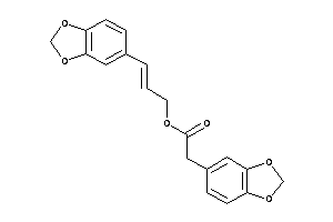 2-(1,3-benzodioxol-5-yl)acetic Acid 3-(1,3-benzodioxol-5-yl)allyl Ester