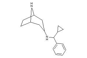 8-azabicyclo[3.2.1]octan-3-yl-[cyclopropyl(phenyl)methyl]amine