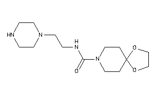 N-(2-piperazinoethyl)-1,4-dioxa-8-azaspiro[4.5]decane-8-carboxamide