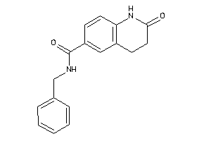 N-benzyl-2-keto-3,4-dihydro-1H-quinoline-6-carboxamide