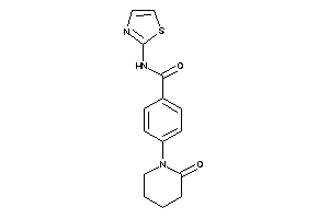 4-(2-ketopiperidino)-N-thiazol-2-yl-benzamide